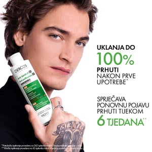 VICHY DERCOS Šampon protiv prhuti DS  - 2 u 1: Dermokozmetički šampon i regenerator, 390 ml