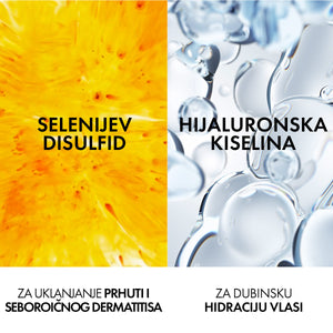 VICHY DERCOS Šampon protiv prhuti DS  - 2 u 1: Dermokozmetički šampon i regenerator, 390 ml