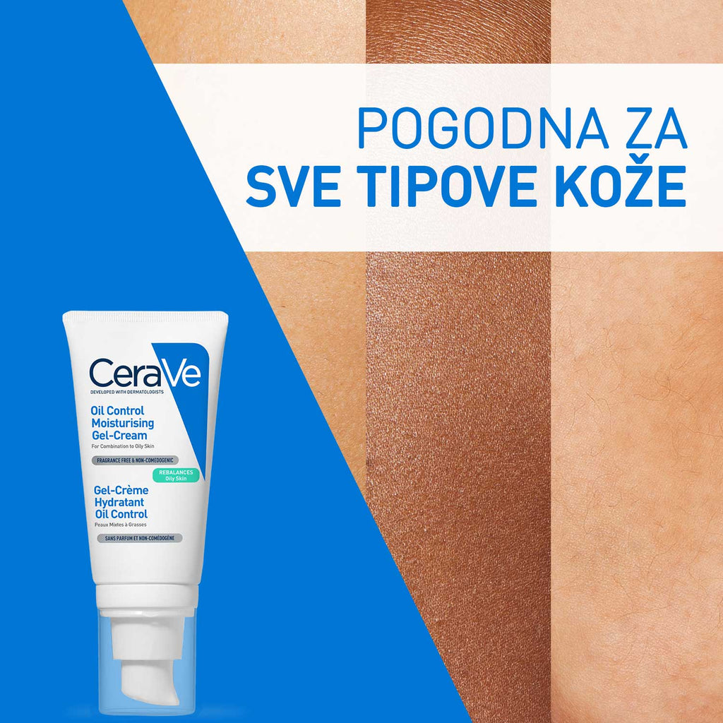 CeraVe Hidratantna gel krema za masnu kožu 52 ml 