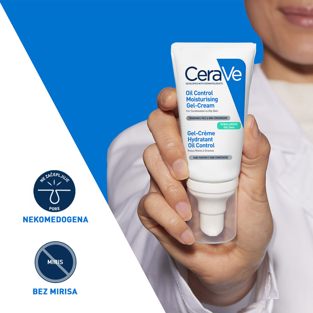 CeraVe Hidratantna gel krema za masnu kožu 52 ml 