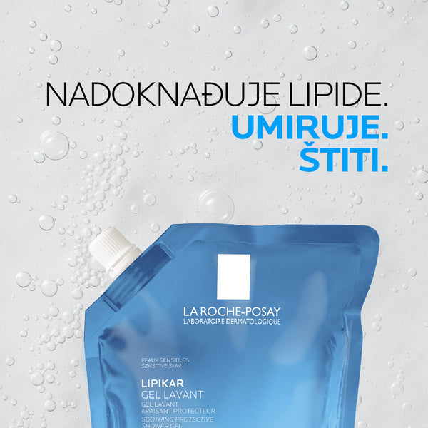La Roche-Posay Lipikar Gel Lavant 400 ml REFILL
