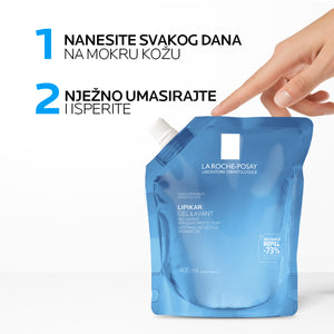 La Roche-Posay Lipikar Gel Lavant 400 ml REFILL