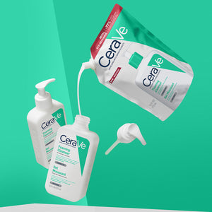 CeraVe Pjenušavi gel za čišćenje za normalnu do masnu kožu 473 ml + REFILL 473 ml