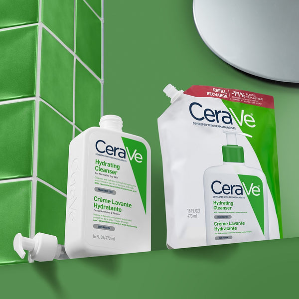 CeraVe Hidratantna emulzija za čišćenje za normalnu do suhu kožu 473 ml REFILL