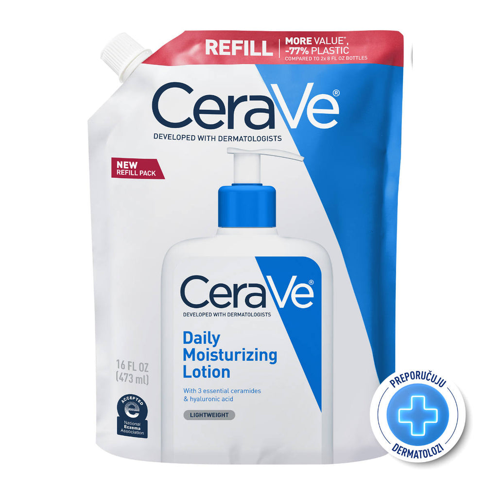 CeraVe Hidratantni losion za normalnu do suhu kožu 473 ml REFILL