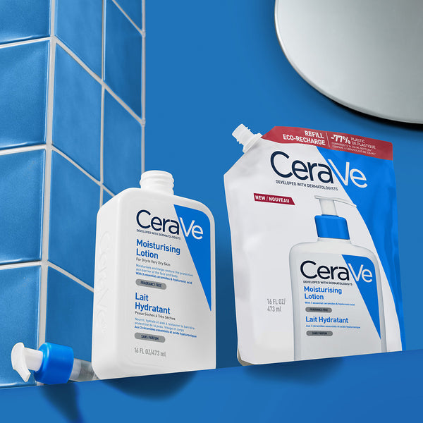 CeraVe Hidratantni losion za normalnu do suhu kožu 473 ml +REFILL 473 ml