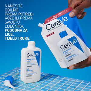 CeraVe Hidratantni losion za normalnu do suhu kožu 473 ml +REFILL 473 ml