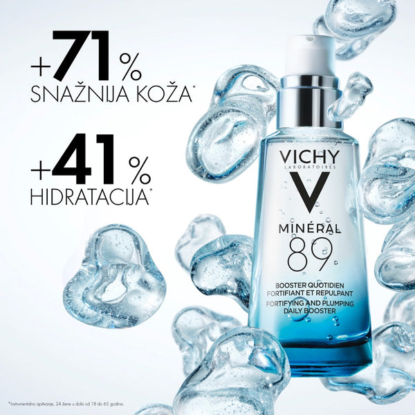 Vichy Mineral 89 dnevni booster za hidrataciju i puniju kožu - NADOPUNA 50 ml