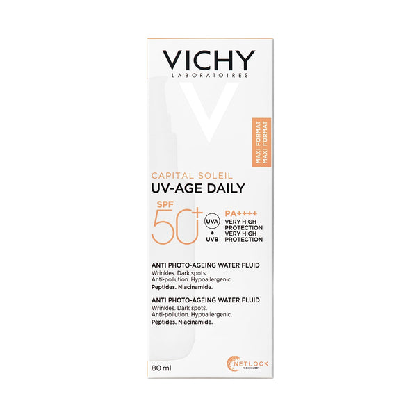 VICHY CAPITAL SOLEIL UV-Age Face SPF50+ MAXI format 80 ml