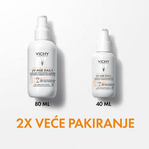 VICHY CAPITAL SOLEIL UV-Age Face SPF50+ MAXI format 80 ml