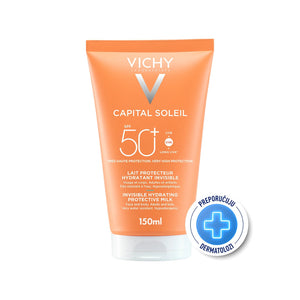 Vichy Capital Soleil Mlijeko za lice i tijelo SPF50+ vrlo visoka zaštita 150 ml