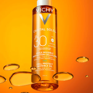 VICHY CAPITAL SOLEIL CELL PROTECT ZAŠTITNO ULJE ZA LICE, TIJELO I VRHOVE KOSE SPF30, 200ml