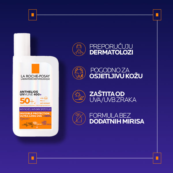 La Roche-Posay Anthelios UVMune 400 Anti dark spots fluid SPF50+ 50 ml