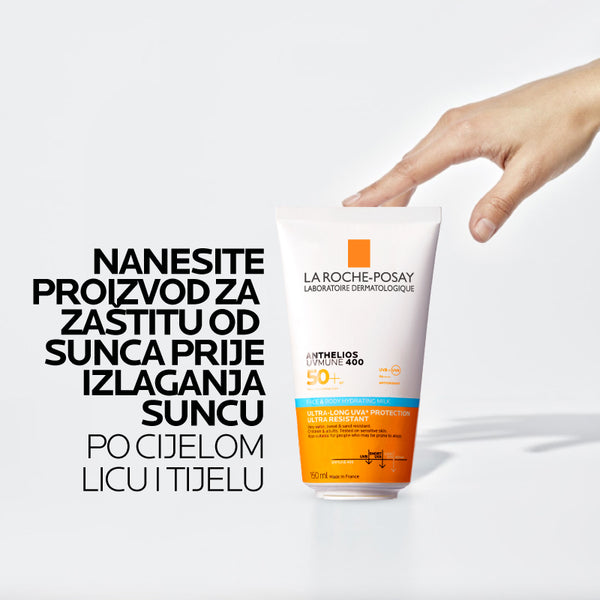 La Roche-Posay ANTHELIOS UVMUNE 400 Hidratantno mlijeko za zaštitu od sunca SPF50+, 150 ml