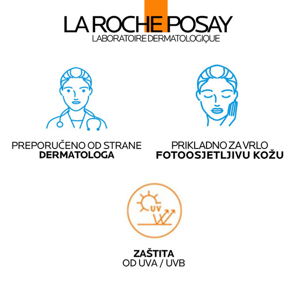 La Roche-Posay ANTHELIOS UVMUNE 400 Hidratantno mlijeko za zaštitu od sunca SPF50+, 150 ml