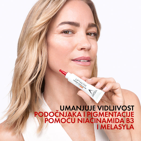 Vichy LIFTACTIV PIGMENT SPECIALIST B3 KREMA ZA PODRUČJE OKO OČIJU SPF 50+ KORIGIRA HIPERPIGMENTACIJSKE MRLJE I PODOČNJAKE, 15ml