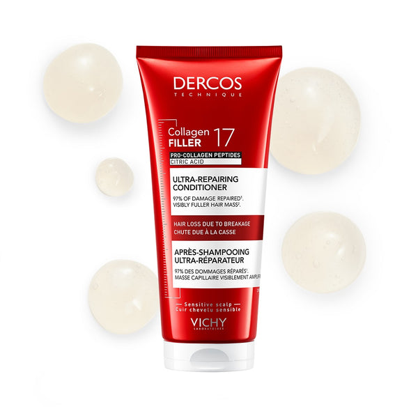 Vichy Dercos Collagen 17 filler ultra-obnavljajući balzam 200 ml