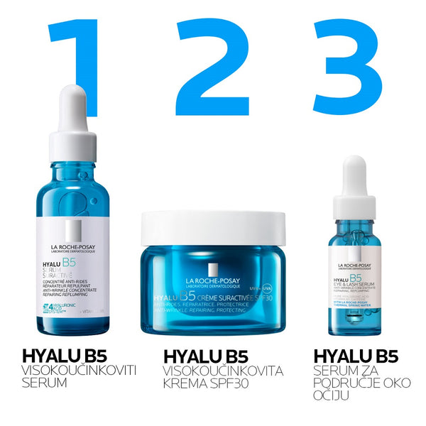 La Roche-Posay Hyalu B5 Visokoučinkovita krema SPF30, 50 ml REFILL