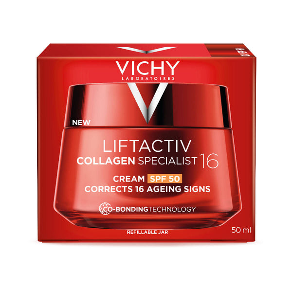 Vichy LIFTACTIV COLLAGEN SPECIALIST 16 KREMA SPF 50 - PAKIRANJE S MOGUĆNOŠĆU DOPUNE, 50ml