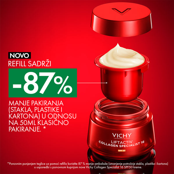 Vichy LIFTACTIV COLLAGEN SPECIALIST 16 KREMA SPF 50 - DOPUNA, 50ml
