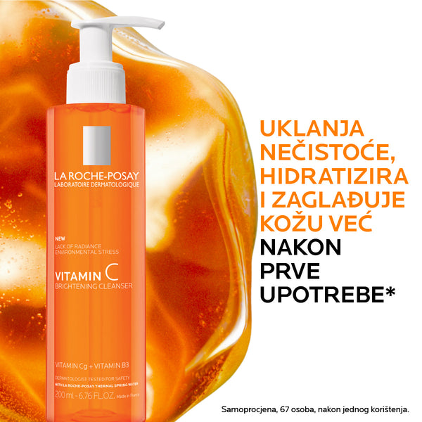 La Roche-Posay Vitamin C Gel za čišćenje lica sa vitaminom C* 200 ml