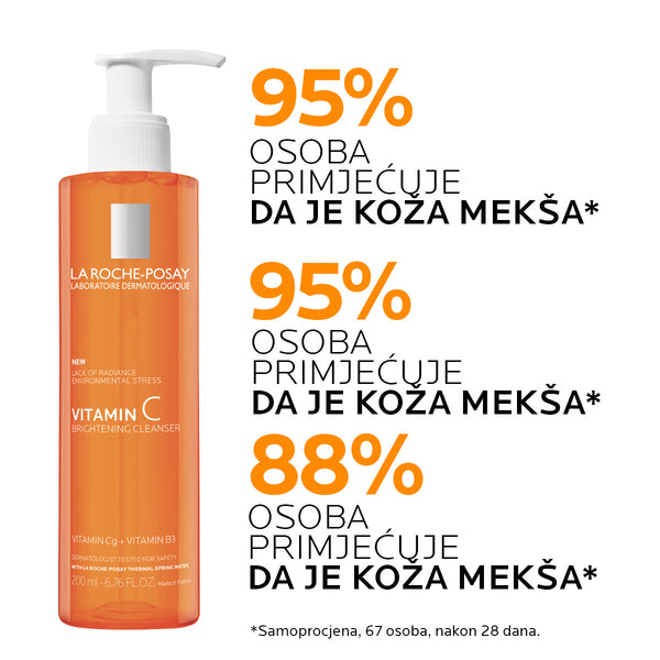 La Roche-Posay Vitamin C Gel za čišćenje lica sa vitaminom C* 200 ml