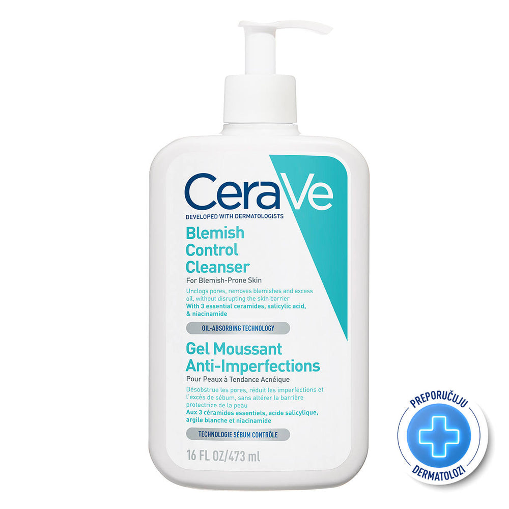 CeraVe Gel za čišćenje za kožu sklonu nepravilnostima 473 ml