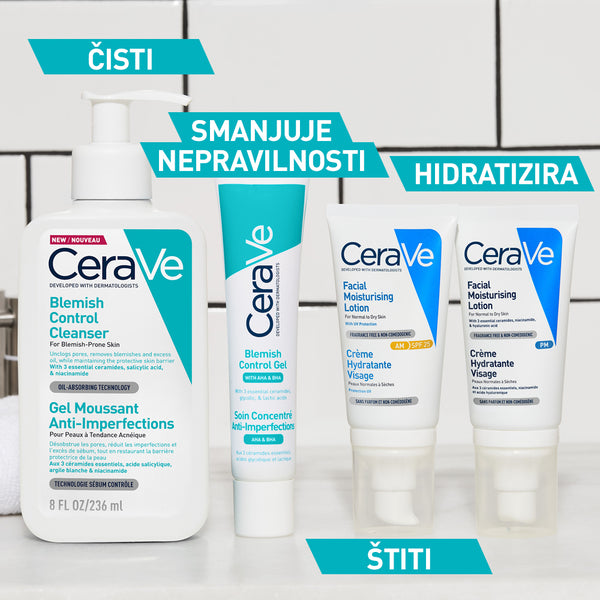 CeraVe Gel za čišćenje za kožu sklonu nepravilnostima 473 ml
