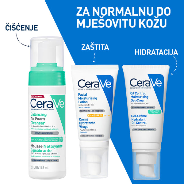 CeraVe Pjenušavi čistač koji vraća ravnotežu koži 148 ml