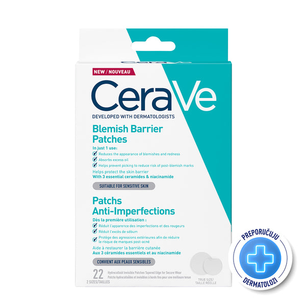 CeraVe Flasteri protiv nepravilnosti, 22 flastera