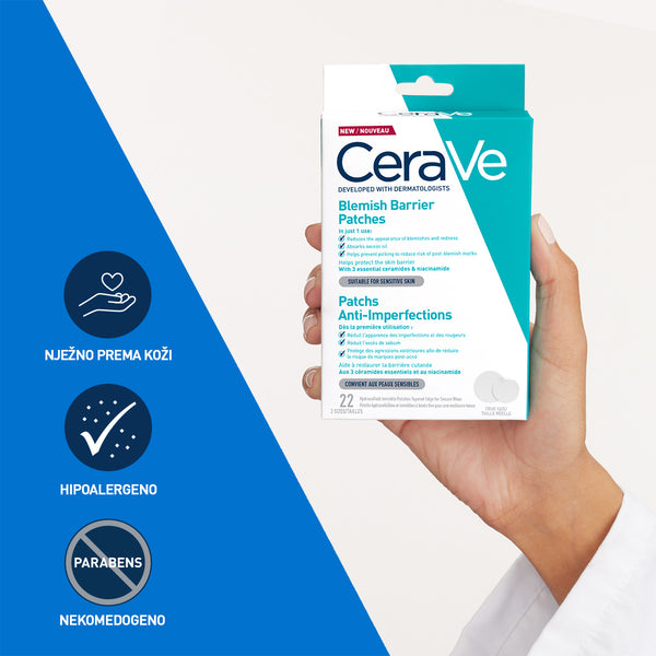 CeraVe Flasteri protiv nepravilnosti, 22 flastera