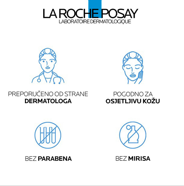 La Roche-Posay LIPIKAR BAUME AP+MAX Balzam s trostrukim djelovanjem za iznimno suhu kožu sklonu atopijskom ekcemu, 200 ml