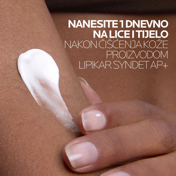 La Roche-Posay LIPIKAR BAUME AP+MAX Balzam s trostrukim djelovanjem za iznimno suhu kožu sklonu atopijskom ekcemu, 400 ml