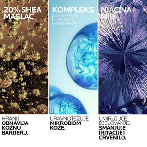 La Roche-Posay LIPIKAR Baume Light AP+M Balzam za nadopunu lipida protiv nadraženosti i svrbeža, pogodno za djecu i odrasle, 200 ml