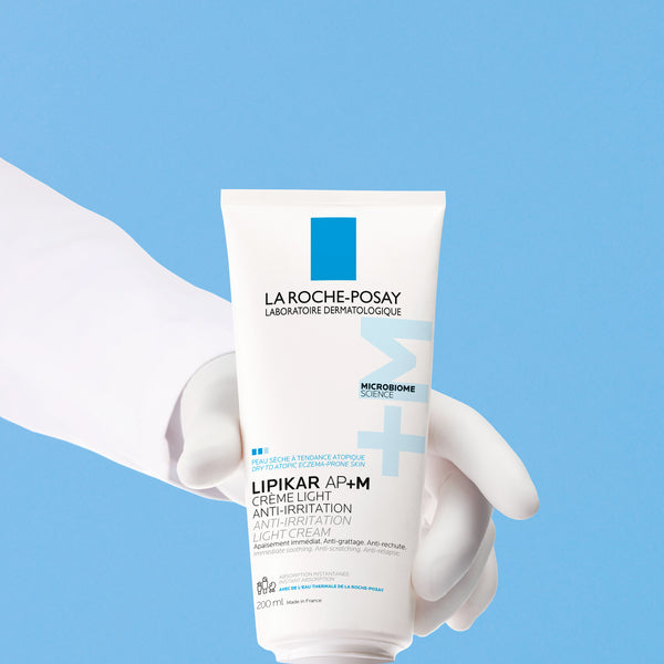 La Roche-Posay LIPIKAR Baume Light AP+M Balzam za nadopunu lipida protiv nadraženosti i svrbeža, pogodno za djecu i odrasle, 200 ml