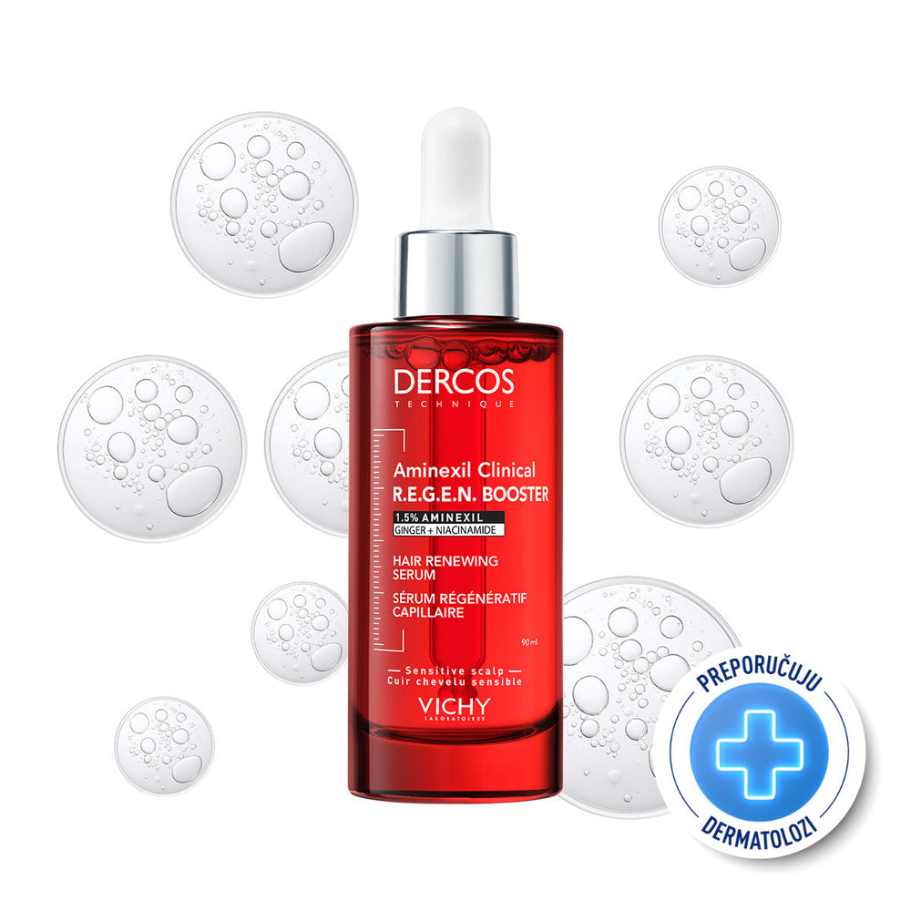 VICHY DERCOS AMINEXIL CLINICAL REGEN BOOSTER - Serum za obnovu kose 90 ml