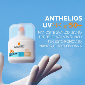 La Roche-Posay Anthelios UVAIR tonirani serum za zaštitu od sunca MEDIUM SPF50+ 50 ml