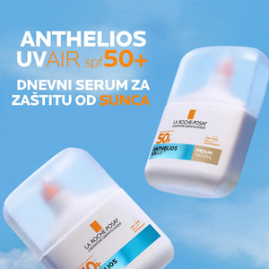 La Roche-Posay Anthelios UVAIR tonirani serum za zaštitu od sunca MEDIUM SPF50+ 50 ml