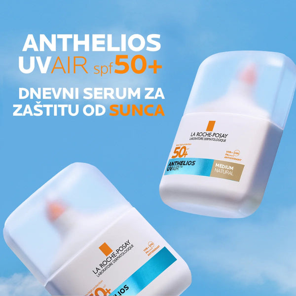 La Roche-Posay Anthelios UVAIR tonirani serum za zaštitu od sunca MEDIUM SPF50+ 50 ml