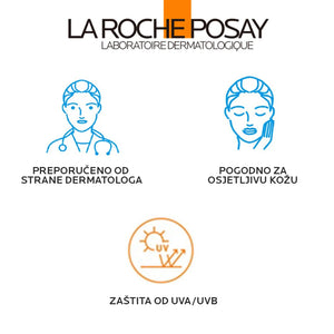 La Roche-Posay Anthelios UVAIR tonirani serum za zaštitu od sunca MEDIUM SPF50+ 50 ml
