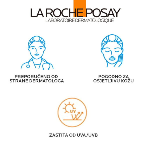 La Roche-Posay Anthelios UVAIR tonirani serum za zaštitu od sunca MEDIUM SPF50+ 50 ml