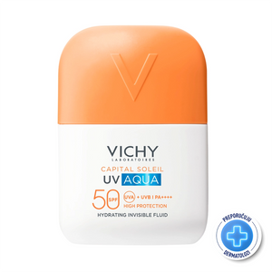 Vichy Capital Soleil UV AQUA hidracijski fluid SPF50 visoka zaštita 50 ml