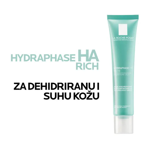 La Roche-Posay Hydraphase HA Rich 72-satna hidratantna njega za punoću i sjaj kože 40 ml