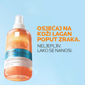 La Roche-Posay Anthelios Mist za lice i tijelo za zaštitu od sunca s visokom zaštitom SPF30, 200 ml