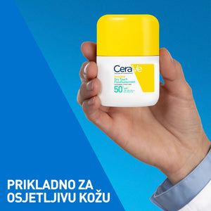 CeraVe Nevidljivi „Dry Touch” fluid za zaštitu od sunca SPF50+ vrlo visoka zaštita 50 ml