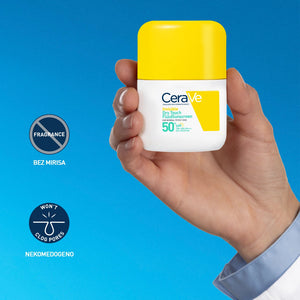 CeraVe Nevidljivi „Dry Touch” fluid za zaštitu od sunca SPF50+ vrlo visoka zaštita 50 ml