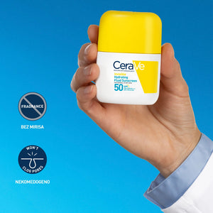 CeraVe Nevidljivi hidratantni fluid za zaštitu od sunca SPF50 visoka zaštita 50 ml