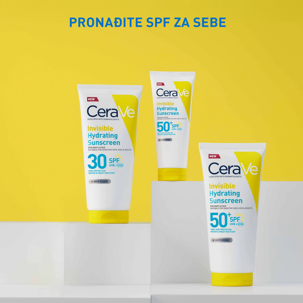 CeraVe Nevidljivi losion za zaštitu od sunca, SPF50+ vrlo visoka zaštita 177 ml