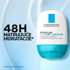 La Roche-Posay Effaclar Supramolecular gel za korekciju vidljivosti pora i viška sebuma 40 ml