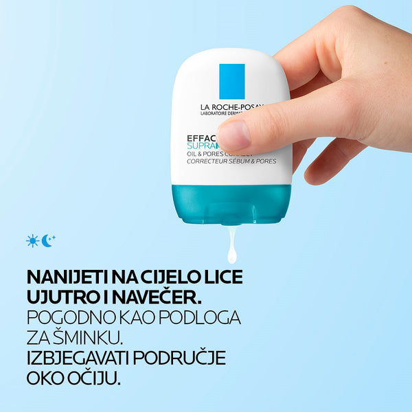 La Roche-Posay Effaclar Supramolecular gel za korekciju vidljivosti pora i viška sebuma 40 ml